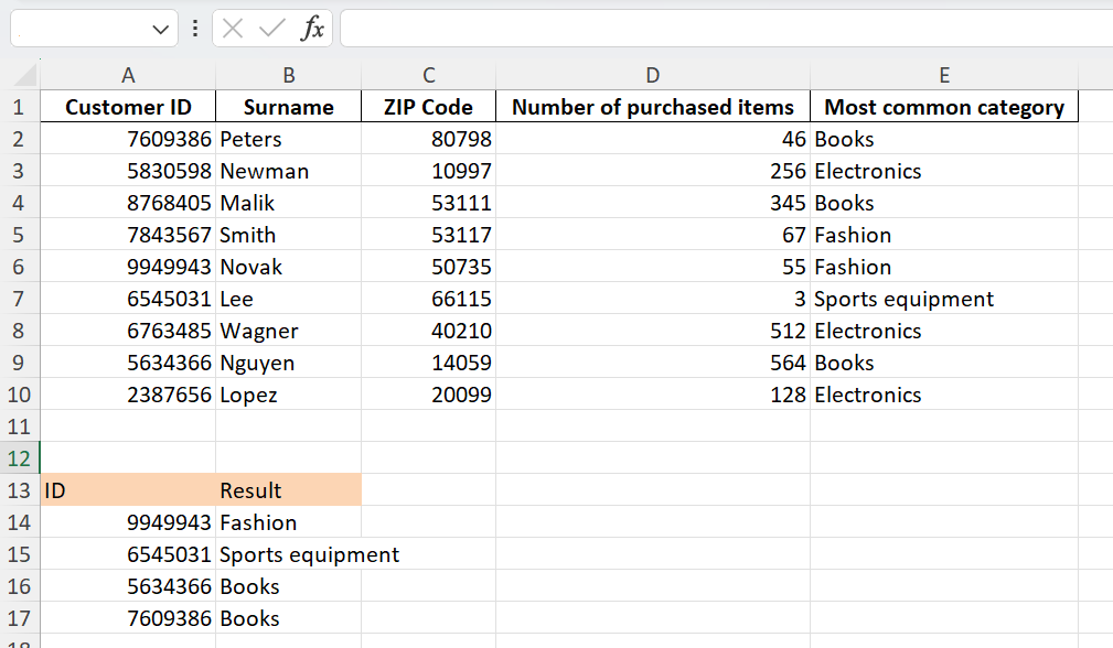 VLOOKUP results in Google Sheets Image: VLOOKUP results in Google Sheets