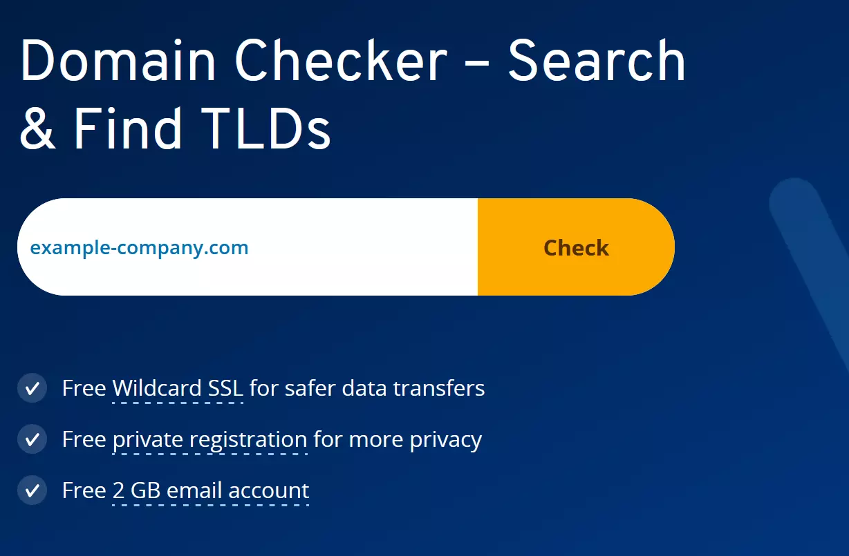 IONOS Domain Check Image: IONOS Domain Check