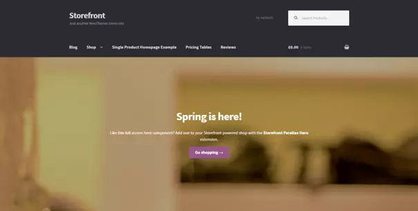 Storefront, el tema estándar de WooCommerce Imagen: Storefront, el tema estándar de WooCommerce