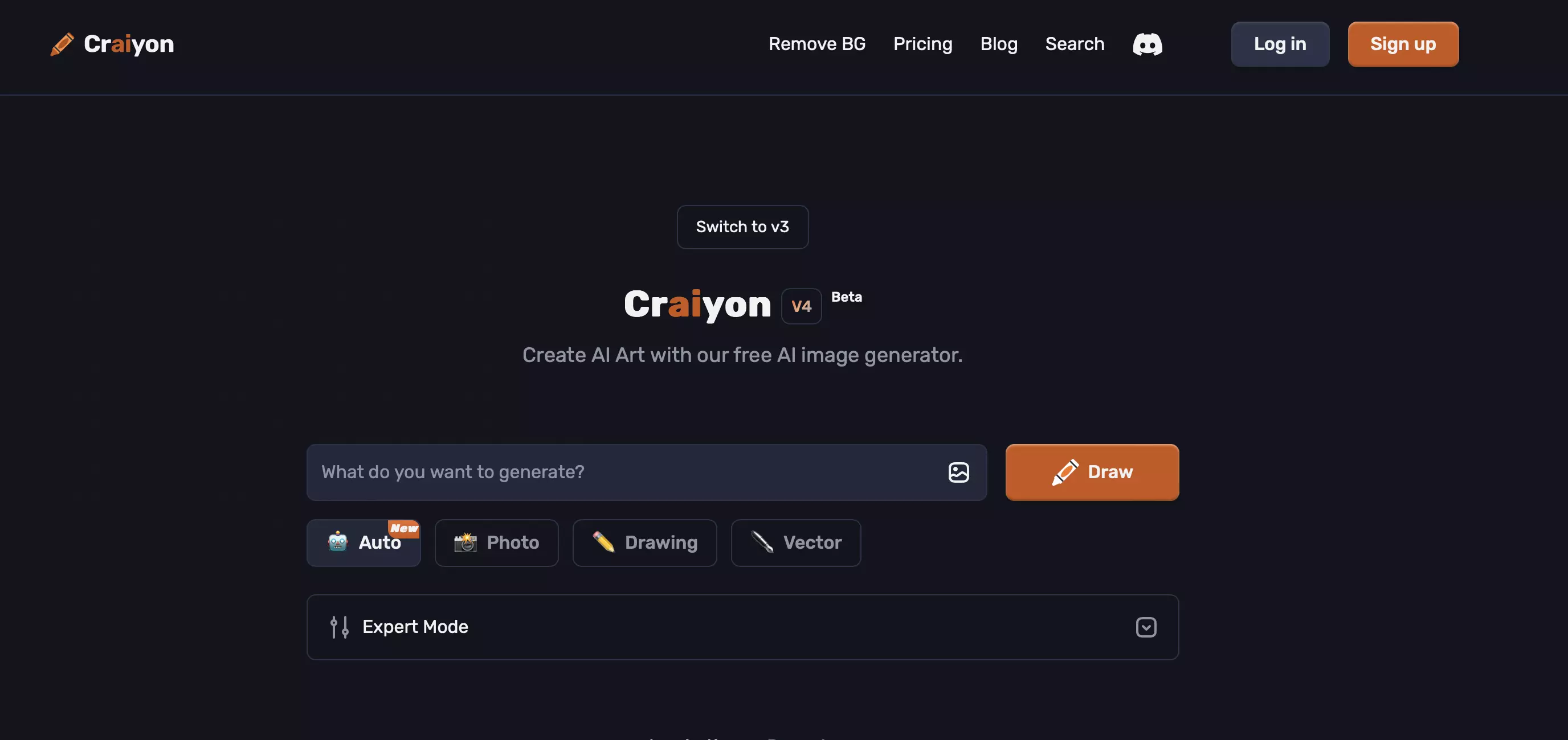 Captura de tela do site Craiyon Imagem: Captura de tela do site Craiyon