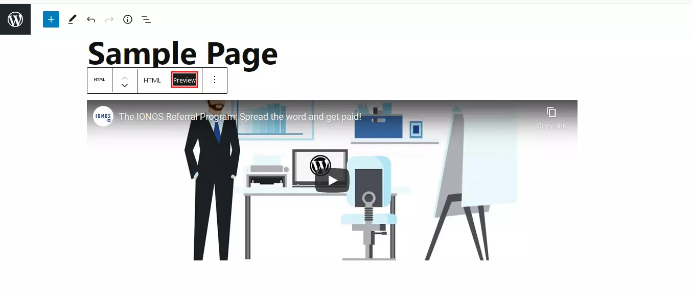Exemplo de vídeo do YouTube incorporado ao WordPress Imagem: Exemplo de vídeo do YouTube incorporado ao WordPress